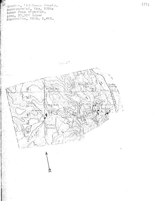 Chester, Connecticut Cemetery Map