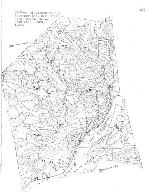 Haddam, Connecticut Cemetery Map